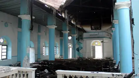 Jemen St. Joseph Kirche in Aden Zerstörung