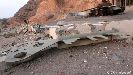Jemen Zerstörung in Aden 