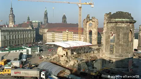 Dresden Frauenkirche Wiederaufbau 