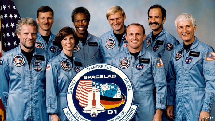 Mannschaft STS-61A NASA Space Shuttle Challenger