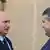 Під час зустрічі Зіґмара Ґабріеля (праворуч) і Володимира Путіна 28 жовтня