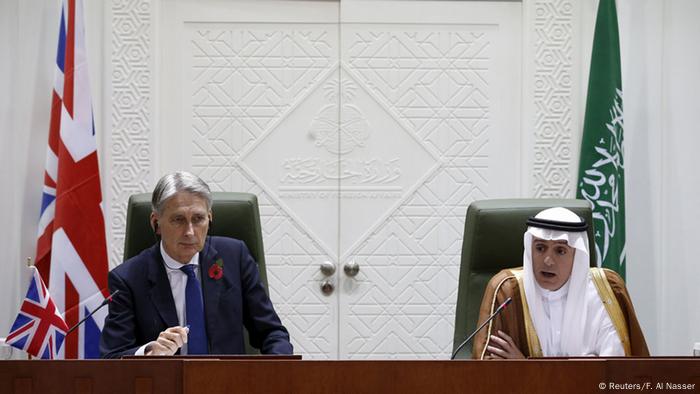 Saudi Arabien Adel al-Jubeir Besuch UK-Außenminister Philip Hammond 