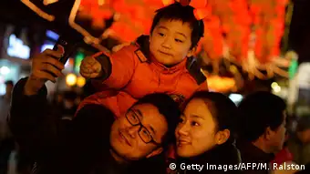 China Familie Ein Kind Politik