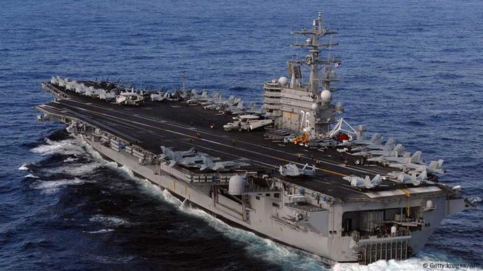 US aircraft carrier USS Ronald Reagan (Getty Images / AFP)