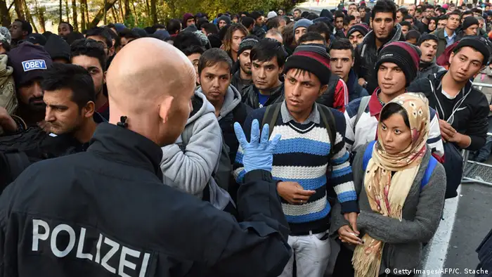 Deutschland Flüchtlinge in Passau