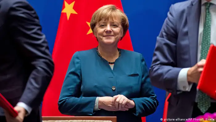 China Bundeskanzlerin Angela Merkel in Hefei
