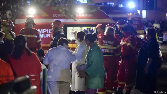 Rumänien: Rettungseinsatz nach Explosion in Bukarester Nachtclub