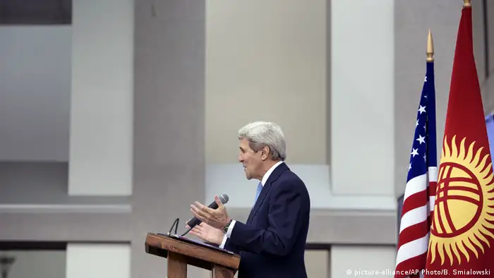 Kirgisistan US Außenminister John Kerry