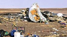 Russischer Geheimdienst: Bombe verursachte Airbus-Absturz