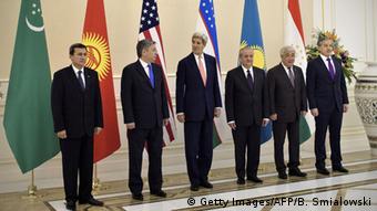 Usbekistan Samarkand John Kerry C5+1 Treffen