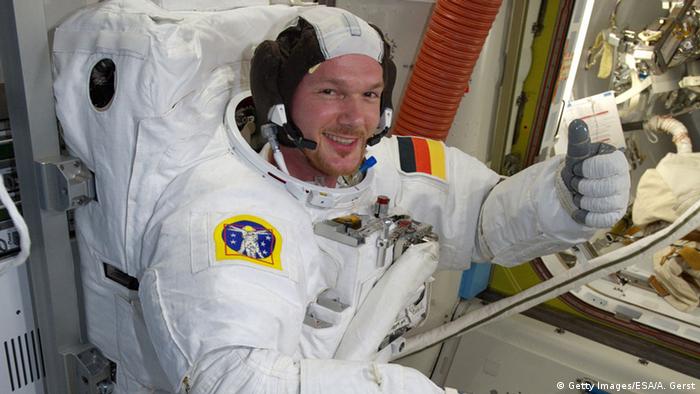 Astronaut Alexander Gerst auf der ISS. (Getty Images/ ESA/ A. Gerst)