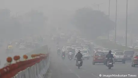 Indien Smog in Neu Delhi