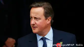 England Ministerpräsident David Cameron