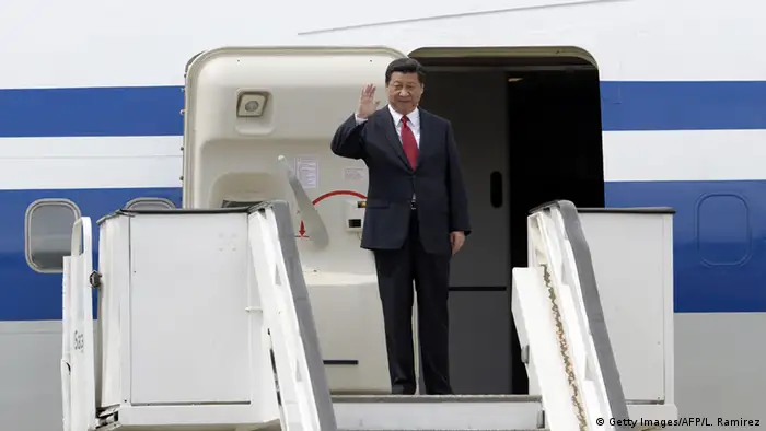 China Xi Jinping verreist Symbolbild Staatsbesuch