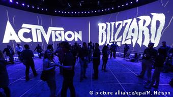 Activision Blizzard Stand bei der Messe in Los Angeles