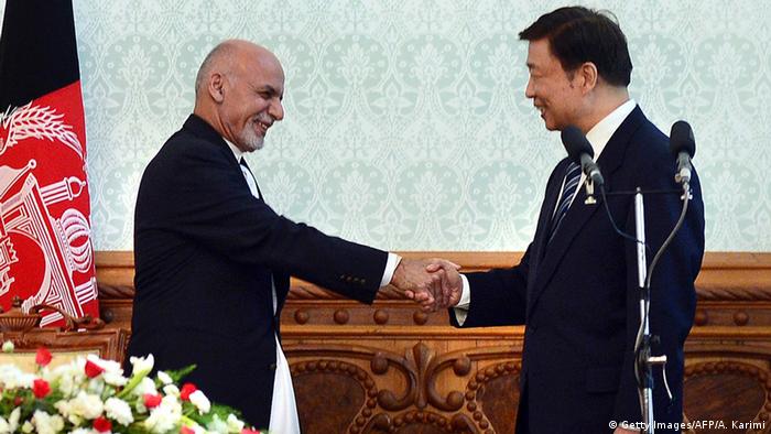 Afghanistan Asharaf Ghani & Li Yuanchao