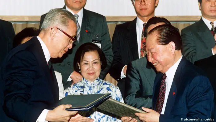 China Taiwan Wirtschaftsgesprächen (picture-alliance/dpa)