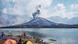 Der Rinjani speit Rauch und Asche aus (Foto: dpa) Der Rinjani speit Rauch und Asche aus (Foto: dpa)