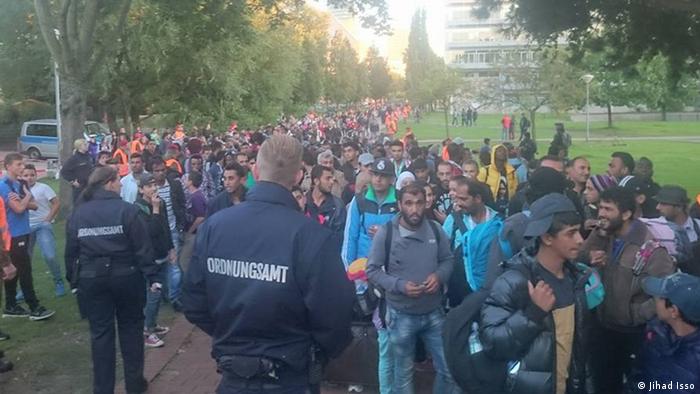 Flüchtlinge in Deutschland Jihad Isso