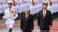 越共总书记见习近平 二十大后首位访华外国政要