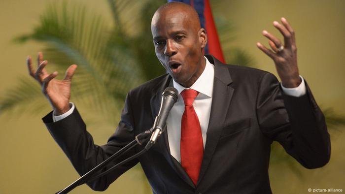 Jovenel Moise von der haitianischen Tet Kale Partei (Foto: Xinhua) (picture-alliance)