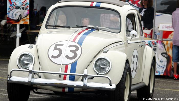 Herbie sits on the road (Getty Images/M. Simmons)