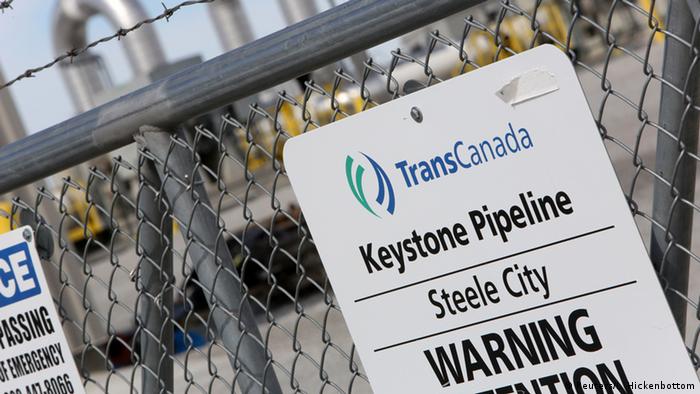 Eine Pumpstation der Keystone Pipeline in Nebraska (Foto: Reuters)