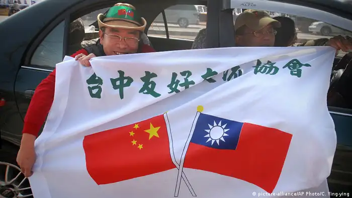 Beziehungen China Taiwan Symbolbild