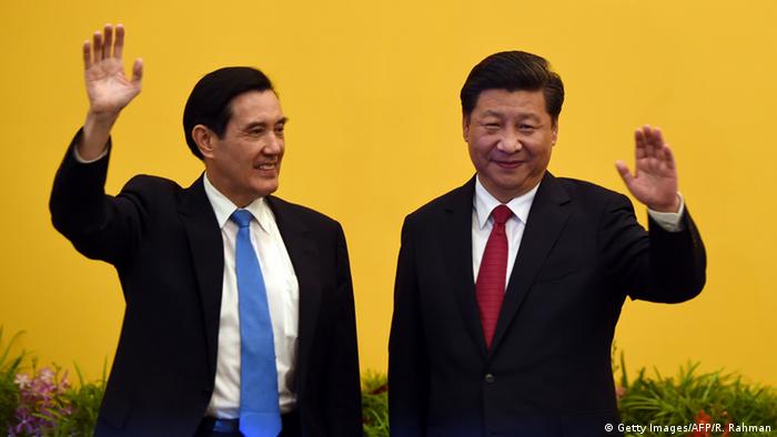Ma Ying-jeou und Xi Jinping