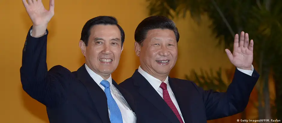 台灣前總統馬英九與中國國家主席習近平2015年於新加坡舉辦歷史性會晤