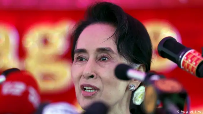 Myanmar Parlamentswahl Aung San Suu Kyi