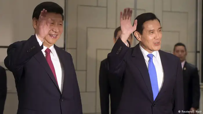 Taiwan China Treffen Ma Ying-jeou und Xi Jinping in Singapur (Reuters/J. Nair)