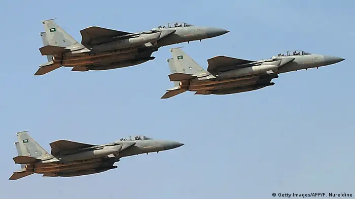 Symbolbild Kampfflugzeuge von Saudi Arabien