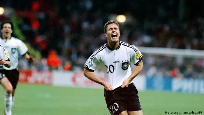 Oliver Bierhoff Fußballeuropameisterschaft WM 1996 