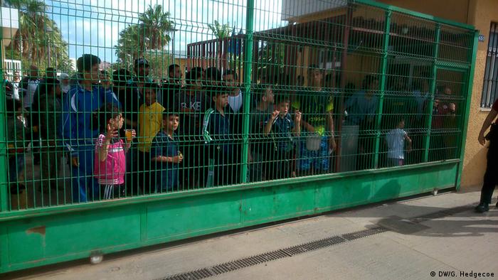 Spanien syrische Flüchtlinge in Melilla