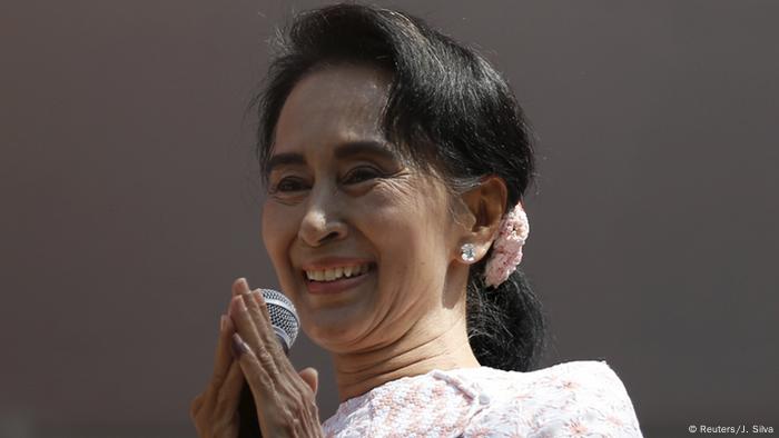 Myanmar Parlamentswahl Sieg Aung San Suu Kyi (Reuters/J. Silva)