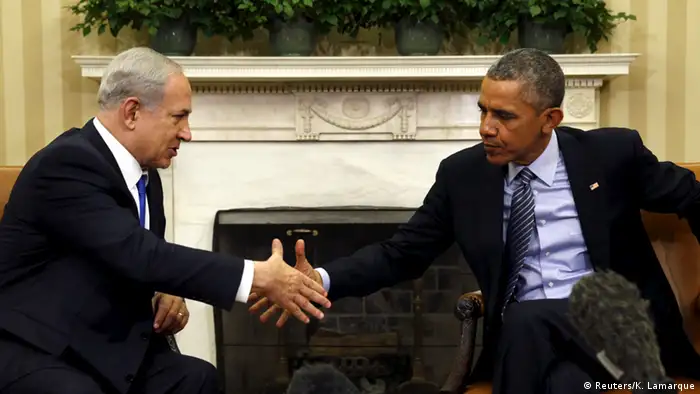 USA Israel Benjamin Netanjahu & Barack Obama Weißes Haus Washington (Reuters/K. Lamarque)