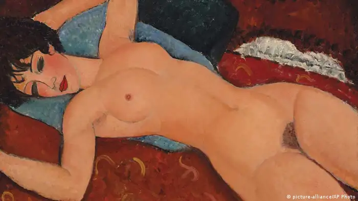 Modigliani Amadeo's Reclining Nude (Courtesy of Christie's Images via AP, File)