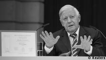 Murió el excanciller alemán Helmut Schmidt
