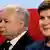 PiS-Chef Jaroslaw Kaczynski mit der neuen Premierministerin Beata Szydlo (Foto: AFP)
