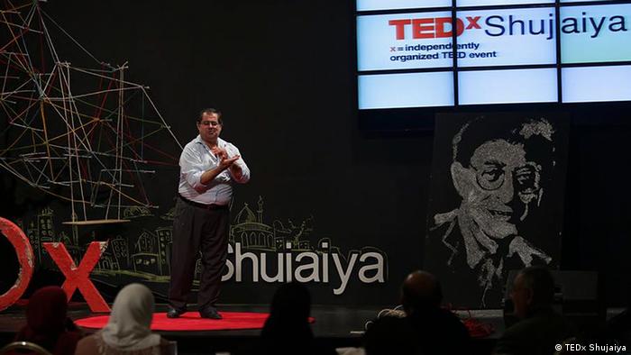 TEDx shujaiya Gaza Hashem Ghazal Sprecher 