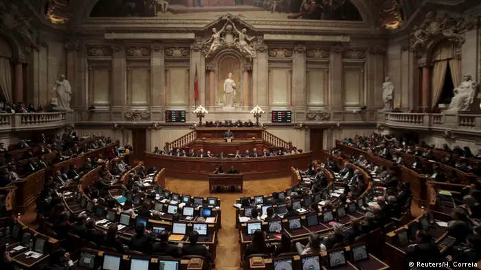 Portugal Parlament - Premierminister Pedro Passos Coelho