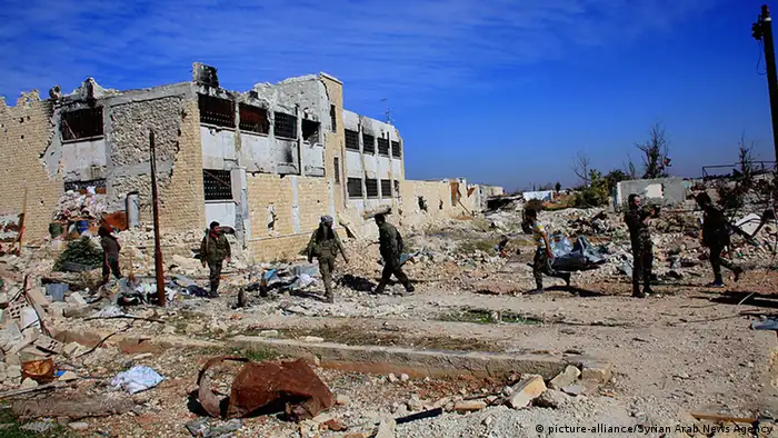 Syrien Kämpfe IS Kwairis Military Airport