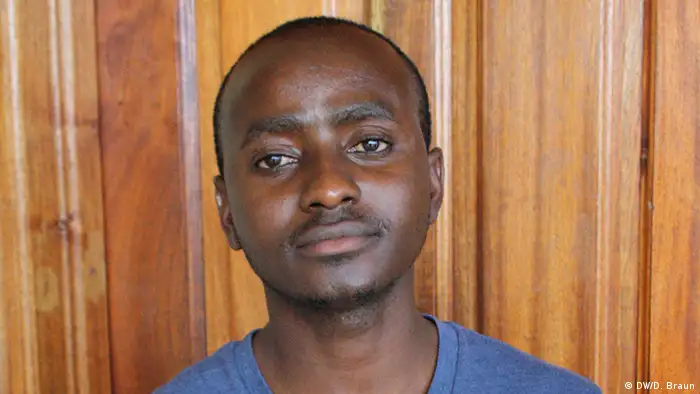 Joseph Otieno, Alumni der DW Akademie in Kenia (Foto: DW Akademie/Daniel Braun).