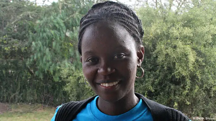 Evelyne Kangai, Alumni der DW Akademie in Kenia (Foto: DW Akademie/Daniel Braun).