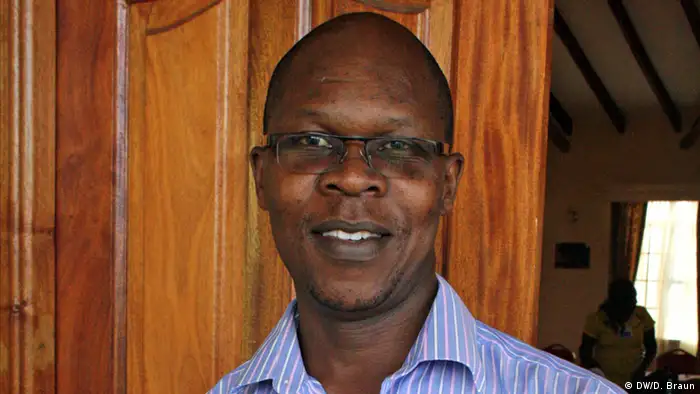 Fred Omond, Alumni der DW Akademie in Kenia (Foto: DW Akademie/Daniel Braun).