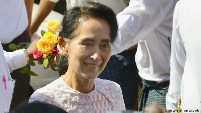 Myanmar Parlamentswahl Sieg Aung San Suu Kyi