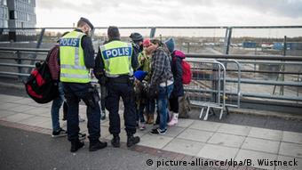 Swedish border patrol officers