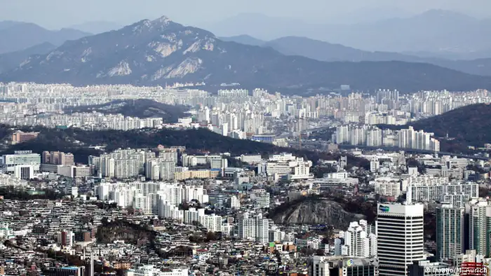 Südkorea Seoul Stadtansicht