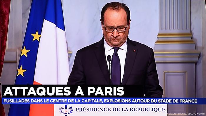 Frankreich Terror in Paris Ansprache Hollande